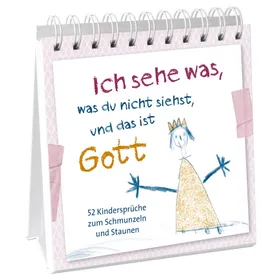 Produktbild des Artikels Ich sehe was, was du nicht siehst - Aufstellbuch (Buch - Spiralbindung)