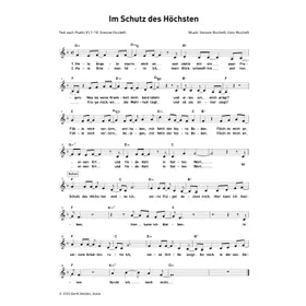 Produktbild des Artikels Im Schutz des Höchsten (Noten - Download)