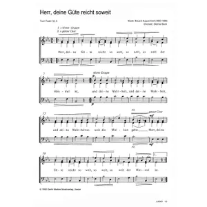 Produktbild des Artikels Herr, deine Güte reicht soweit (Noten - Download)