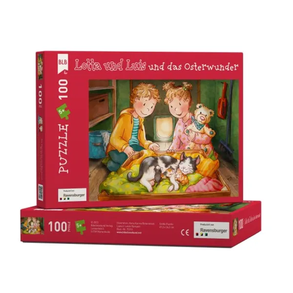 Produktbild des Artikels Lotta und Luis und das Osterwunder - Puzzle ()