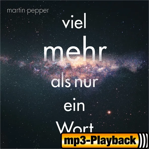 Produktbild des Artikels Viel mehr als nur ein Wort (Playback ohne Backings) (MP3-Track - Download)
