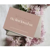 Stimmungsbild zu Faltkarte "He first loved us"