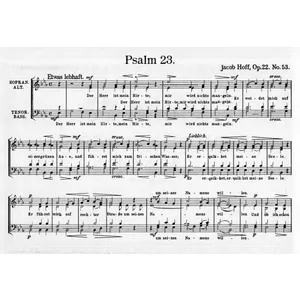 Produktbild des Artikels Psalm 23 (Noten - Download)