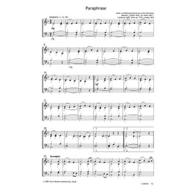 Produktbild des Artikels Paraphrase (Noten - Download)