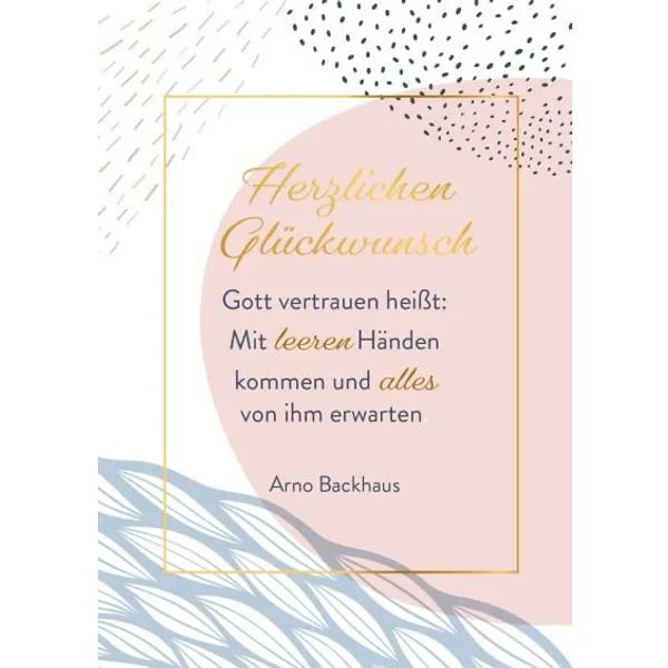 Produktbild des Artikels Faltkarte: Herzlichen Glückwunsch zur Konfirmation Motiv 3 (Schreibwaren)