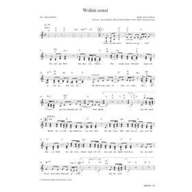Produktbild des Artikels Wohin sonst (Noten - Download)
