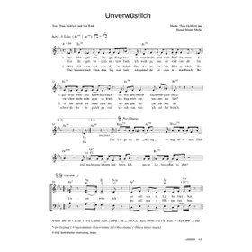 Produktbild des Artikels Unverwüstlich (Noten - Download)