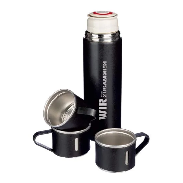 Produktbild des Artikels Flaschenset mit 3 Tassen ()