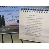 Stimmungsbild zu Mit dem Herzen denken 2026 - Aufstellkalender
