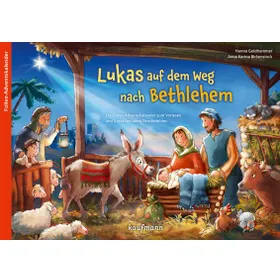 Produktbild des Artikels Lukas auf dem Weg nach Bethlehem - Folien Adventskalender (Buch - Geheftet)