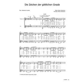 Produktbild des Artikels Die Zeichen der göttlichen Gnade (Noten - Download)