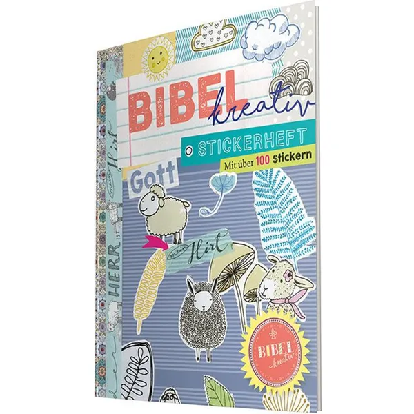 Produktbild des Artikels Stickerheft Bibel kreativ - Der Herr ist mein Hirt (Buch - Geheftet)