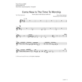 Produktbild des Artikels Komm, jetzt ist die Zeit wir beten an (Noten - Download)