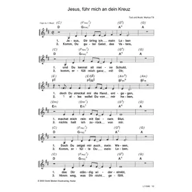 Produktbild des Artikels Jesus, führ mich an dein Kreuz (Noten - Download)
