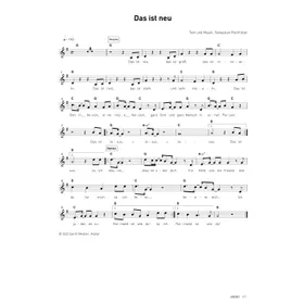 Produktbild des Artikels Das ist neu (Noten - Download)