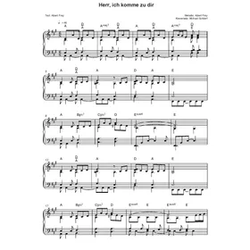 Produktbild des Artikels Herr ich komme zu dir (Noten - Download)