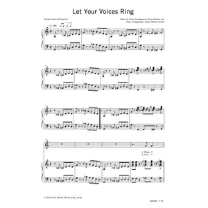 Produktbild des Artikels Let Your Voices Ring (Noten - Download)
