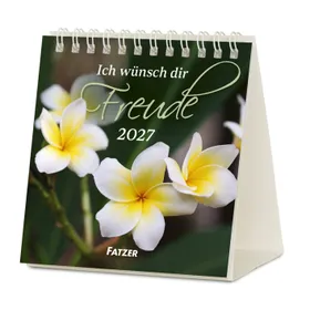 Produktbild des Artikels Ich wünsch dir Freude 2027 - Tischkalender (Kalender - Spiralbindung)