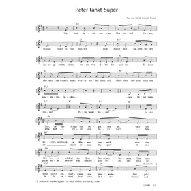Produktbild des Artikels Peter tankt Super (Noten - Download)