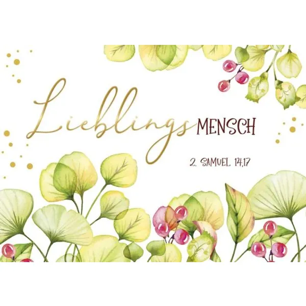 Produktbild des Artikels Postkartenserie "Lieblingsmensch" 10 Stk. (Schreibwaren)