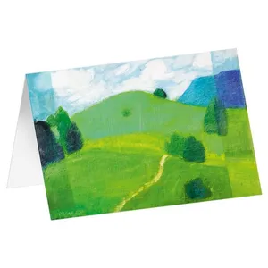 Produktbild des Artikels Kunstkarten "Grüne Wiesen" 5 Stk. (Schreibwaren)