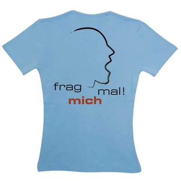 Produktbild des Artikels Frag mich mal - T-Shirt Damen, Gr. L ()