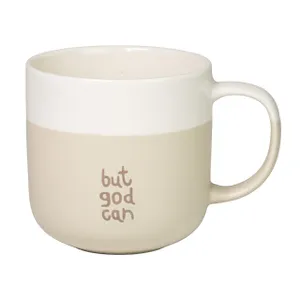 Produktbild des Artikels Tasse "but god can" ()