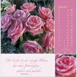 Stimmungsbild zu Rosenduft mit lieben Wünschen 2026 - Postkartenkalender