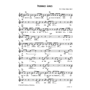 Produktbild des Artikels Mornings Wings (Noten - Download)