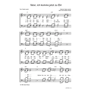 Produktbild des Artikels Vater, ich komme jetzt zu dir (Noten - Download)