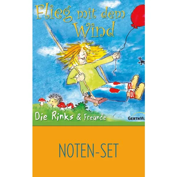 Produktbild des Artikels Flieg mit dem Wind (Noten-Set) (Noten - Download)