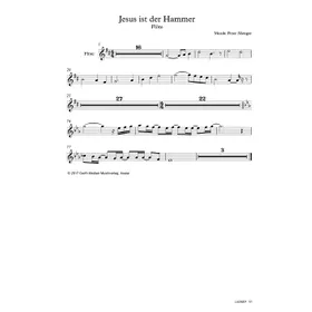 Produktbild des Artikels Jesus ist der Hammer (Flöte) (Noten - Download)