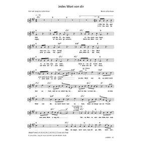Produktbild des Artikels Jedes Wort von dir (Noten - Download)