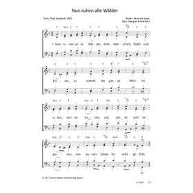 Produktbild des Artikels Nun ruhen alle Wälder (Noten - Download)