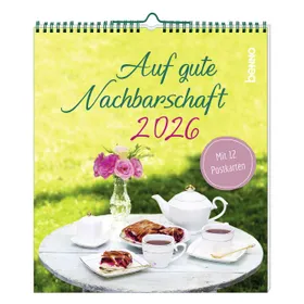 Produktbild des Artikels Auf gute Nachbarschaft 2026 (Kalender - Spiralbindung)