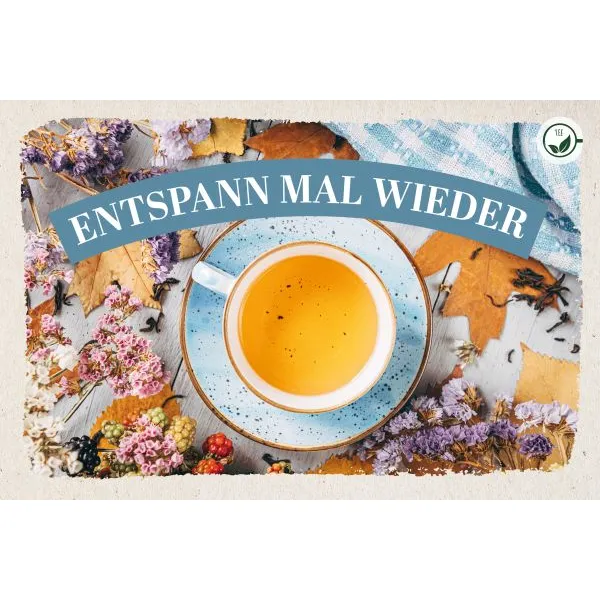 Produktbild des Artikels Teekarte - Entspann mal wieder (Lebensmittel)