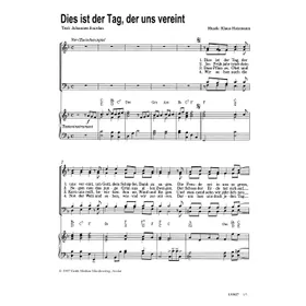 Produktbild des Artikels Dies ist der Tag, der uns vereint (Noten - Download)