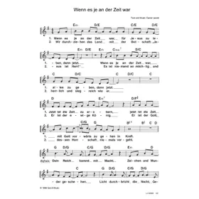 Produktbild des Artikels Wenn es je an der Zeit war (Noten - Download)
