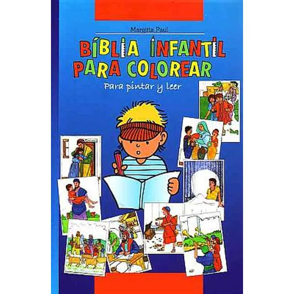 Produktbild des Artikels Kinder-Mal-Bibel - spanisch (Buch - Paperback)