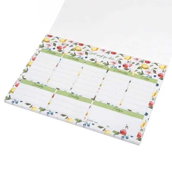 Produktbild des Artikels Notizblock Wochenplaner "Gott sorgt für dich" (Schreibwaren)