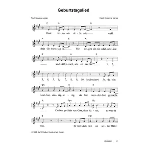 Produktbild des Artikels Geburtstagslied (Noten - Download)