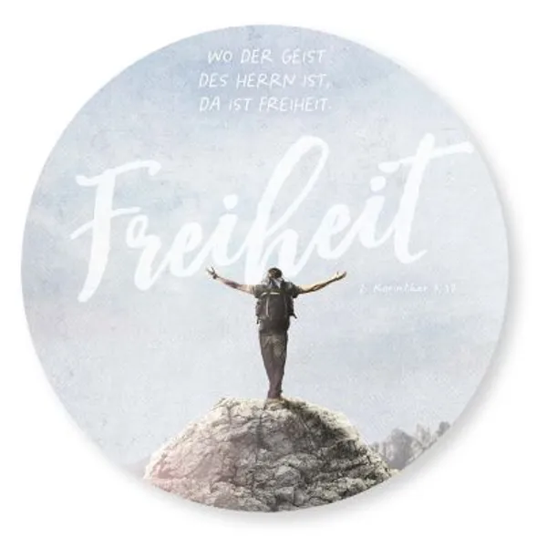 Produktbild des Artikels Wandschmuckbild - Freiheit 25cm ()