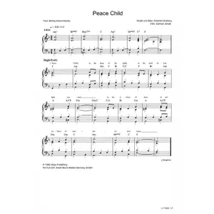 Produktbild des Artikels Friedenskind (Noten - Download)