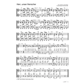 Produktbild des Artikels Herr, unser Herrscher (Noten - Download)