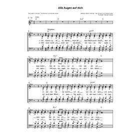Produktbild des Artikels Alle Augen auf dich (Noten - Download)