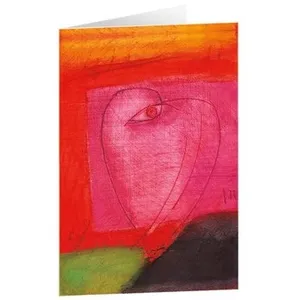 Produktbild des Artikels Kunstkarten "Man sieht nur mit dem Herzen gut" 5 Stk. (Schreibwaren)