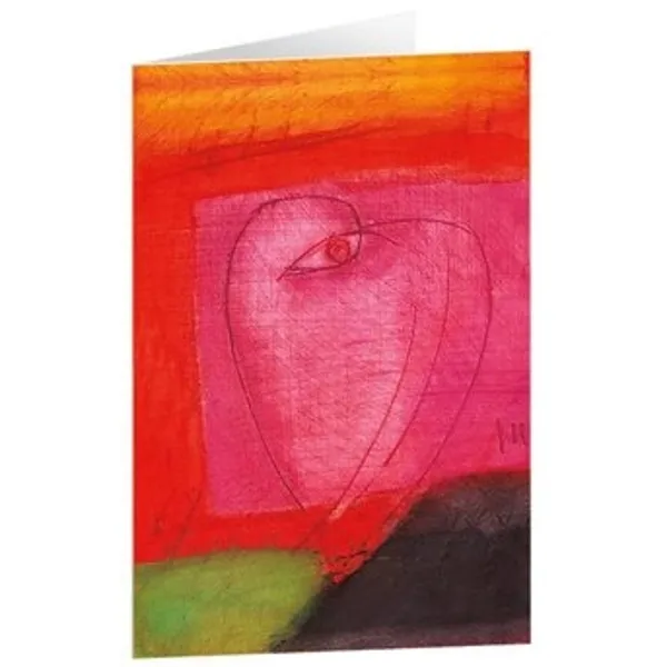 Produktbild des Artikels Kunstkarten "Man sieht nur mit dem Herzen gut" 5 Stk. (Schreibwaren)