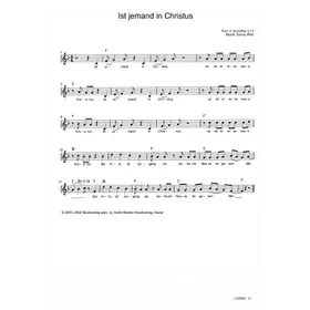 Produktbild des Artikels Ist jemand in Christus (Noten - Download)