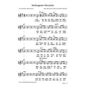 Produktbild des Artikels Verborgener Herrscher (Noten - Download)