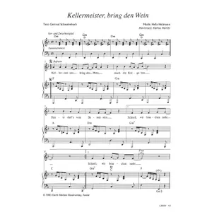 Produktbild des Artikels Kellermeister, bring den Wein (Noten - Download)